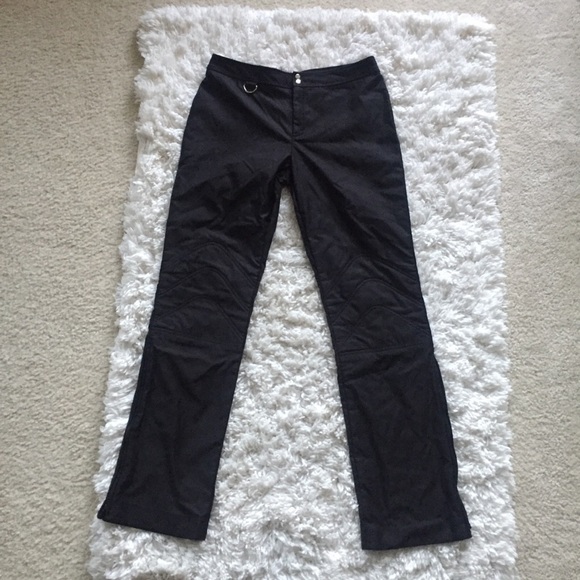 Ralph Lauren Pants - Ralph Lauren Nylon Riding Pants Sz 6 Black